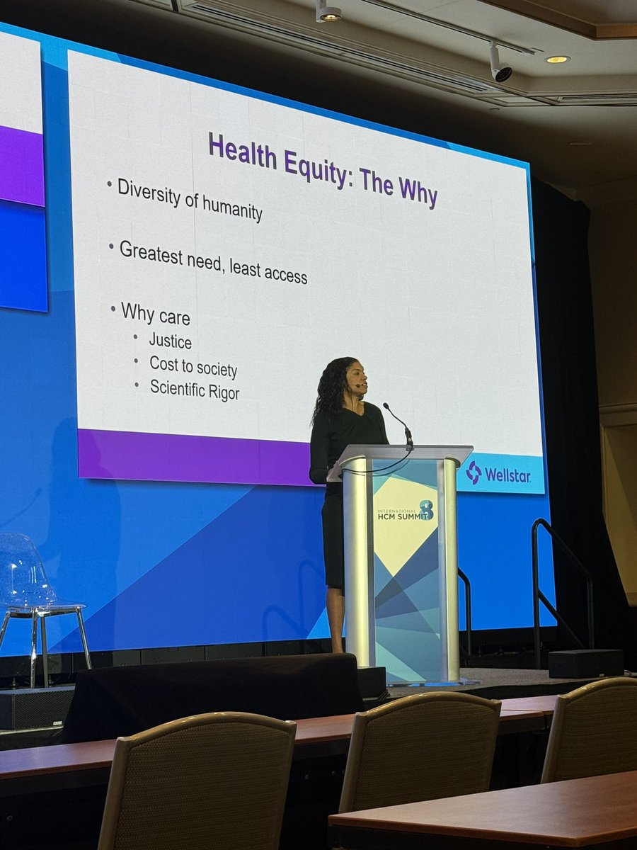 🔥First up, Dr. Melissa S. Burroughs on Different outcomes by race: Improving HCM care for minorities🔥

#HCMSummit8 <a href="/HCMSummit/">International HCM Summit 9</a> <a href="/CardioNerds/">CardioNerds</a>