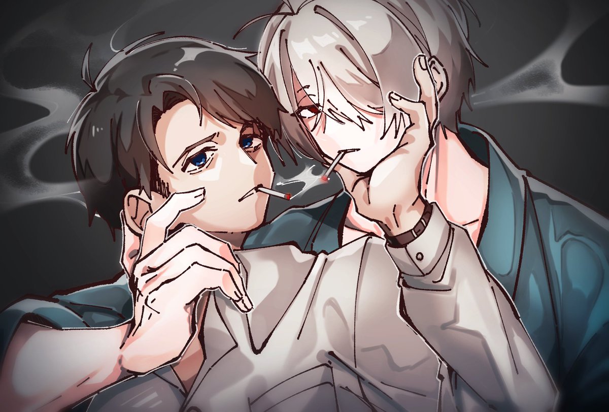 ikei_2066's tweet photo. 父水 /シガーキス 👁️💧

イベントお疲れ様です！
本日のイベントで配布した描きおろしイラストです！ https://t.co/0Avo1PG3Z7