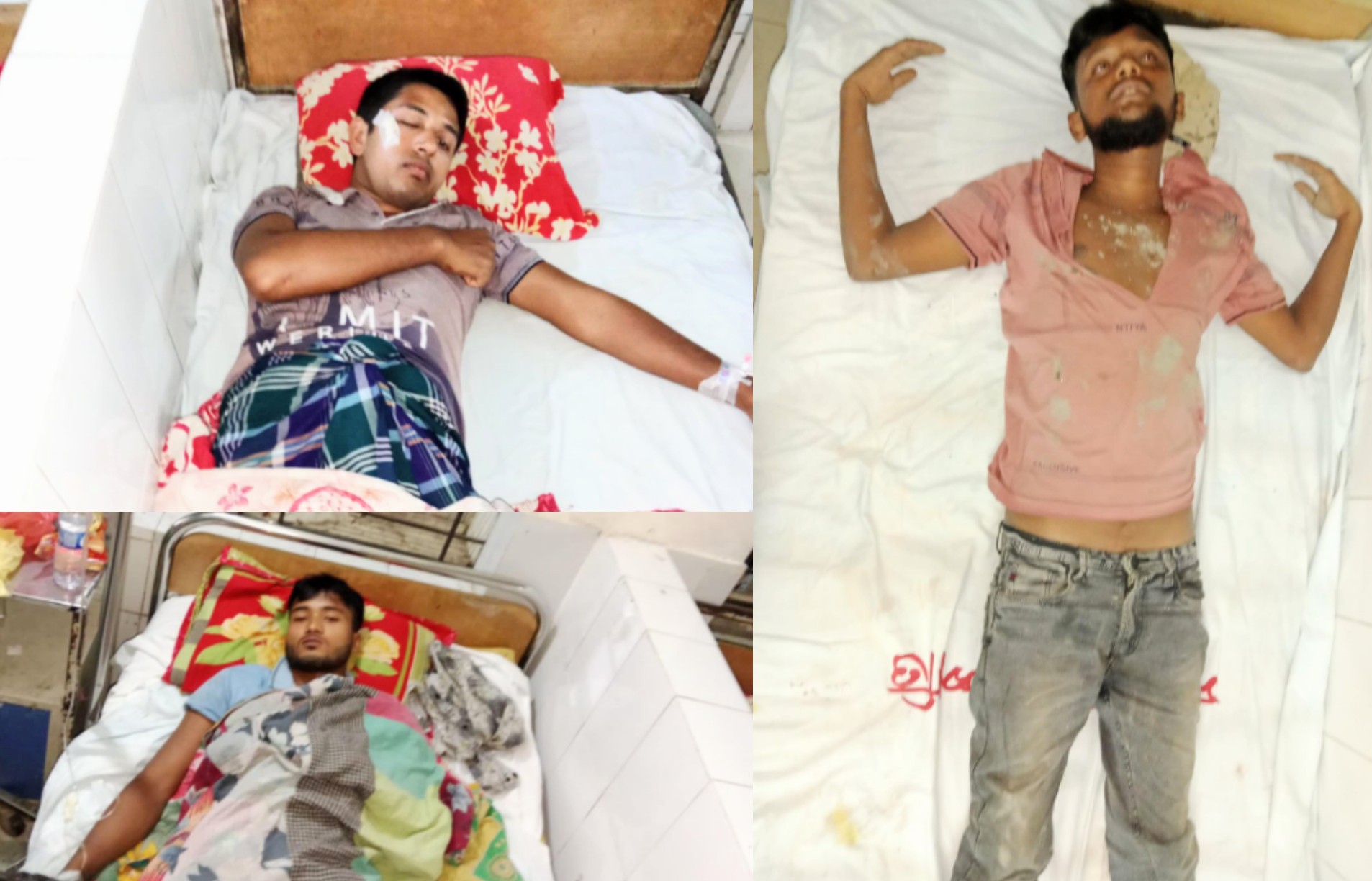 ফেইজবুক পোস্টে কমেন্ট করাকে কেন্দ্র করে সরিষাবাড়ীর চর-আদ্রাতে মারপিট