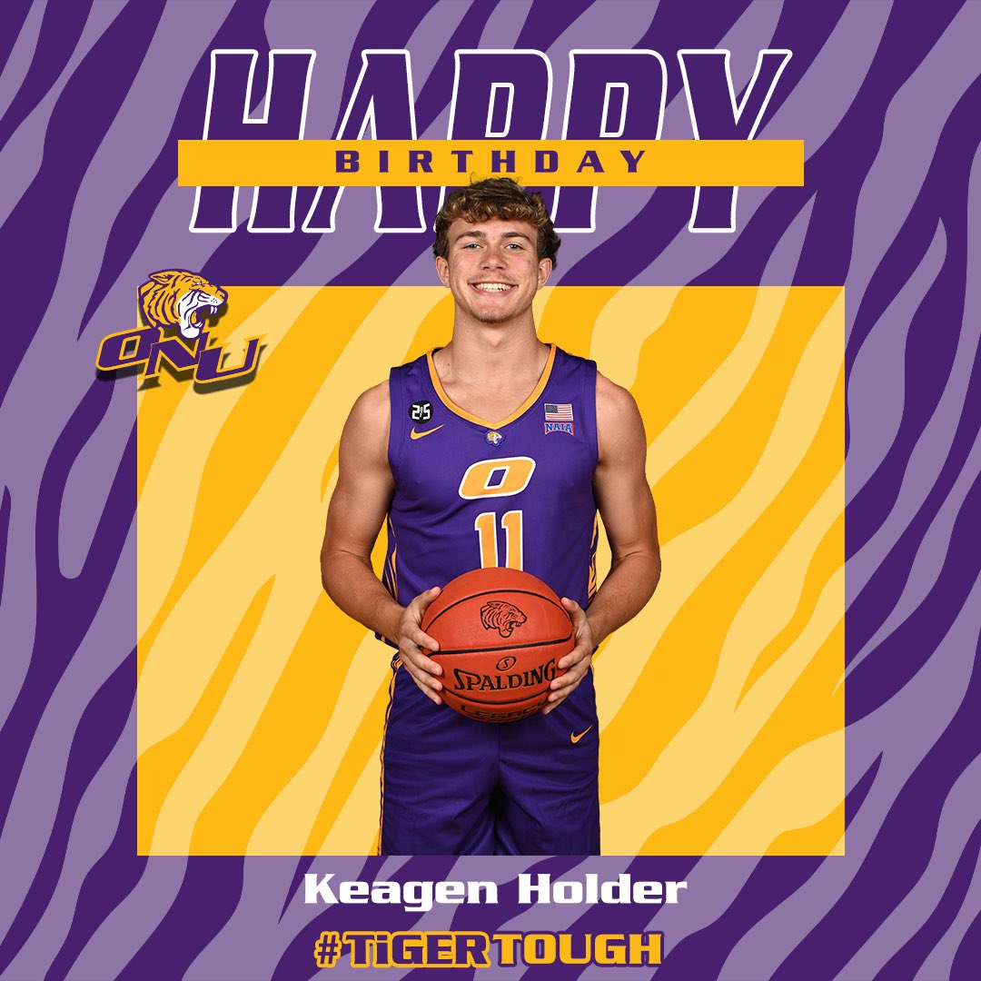 Happy Birthday <a href="/HolderKeagen/">Keagen Holder</a>! 
#TiGERTOUGH 🟣🟡🏀🐅