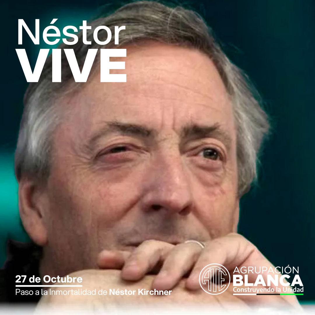 agrupblanca_ate's tweet photo. A 14 años de su paso a la inmortalidad, recordamos al hombre que vino a proponernos un sueño y cumplió. 

NÉSTOR VIVE EN EL PUEBLO 

#NestorVive
#EstoEsATE
#CostruyendoLaUnidad
#AgrupacionBlancaATE https://t.co/kZBfNUdWZY