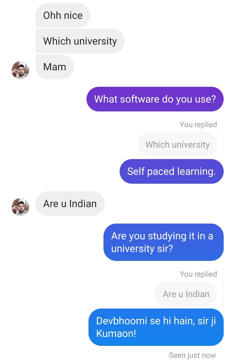 maitreyiology's tweet photo. #MyDMs — Instagram 
Do I really look like a bot or what? How am I "not Indian"? https://t.co/luk6gND8wp
