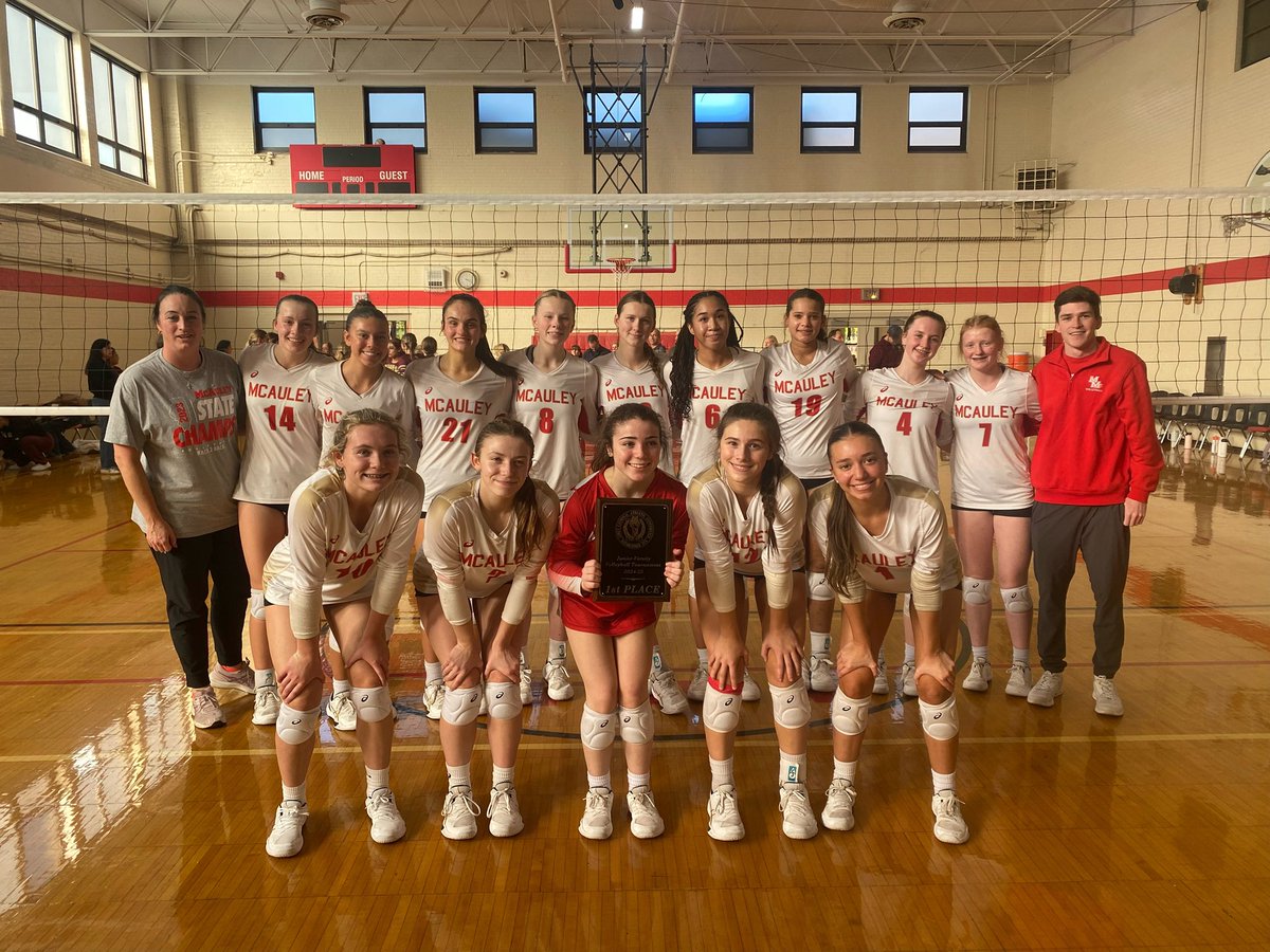 Congratulations to both our Freshman A and JV teams on their GCAC Conference Championships this weekend. Our Mighty Mac JV team finished with an undefeated conference record on the year. Way to go players and coaches on a fantastic season! #Tradition