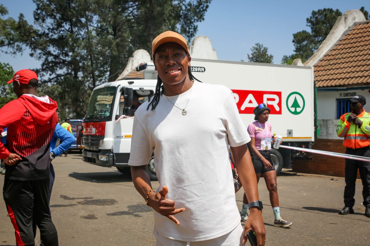 VisionViewTV_'s tweet photo. Proud to have the incredible Caster Semenya supporting runners at Thembisa Mile 2024! ๐
Her passion and dedication inspired all. Thank you, Caster! ๐ #ThembisaMile #CasterSemenya #VisionViewTV https://t.co/Oh9aBdO0iV