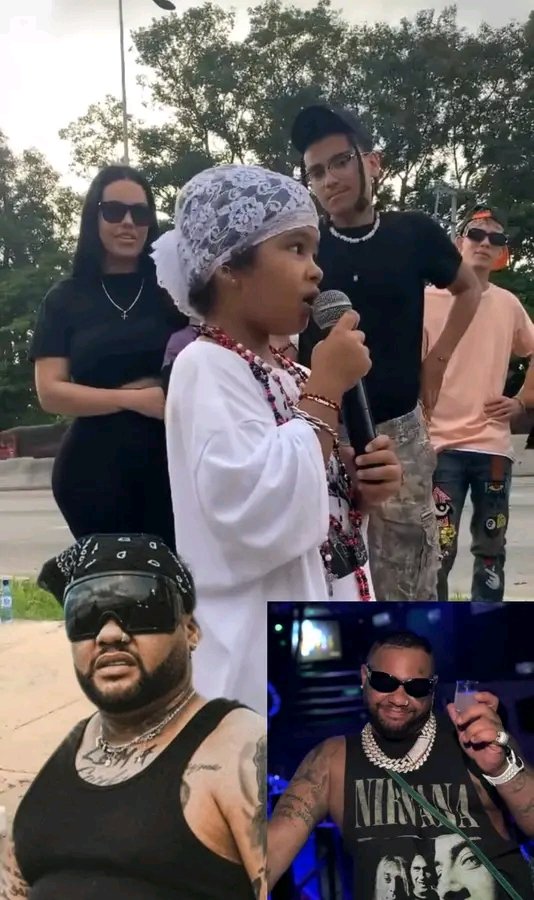 CubaSamurai's tweet photo. La hija de #ElTaiger rinde homenaje a su padre cantando la canción #ElPunto ❤️💯🙏 https://t.co/tzAKvZ16Au