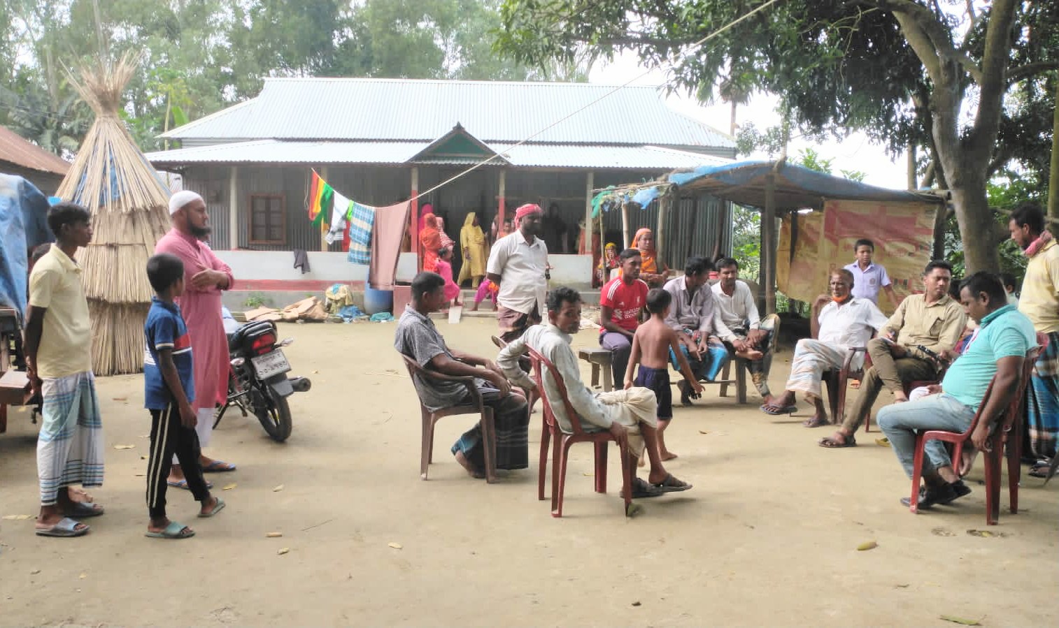 সরিষাবাড়ীতে সংক্রান্ত বিরোধে মারা’মারি, একই পরিবারে আহত-৩