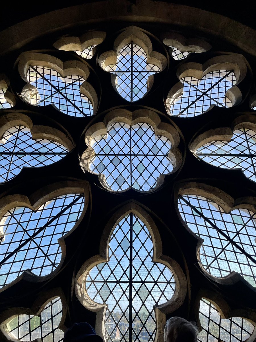 webjenny's tweet photo. Joined a rooftop tour of @ExeterCathedral yesterday and saw the hidden #RoseWindow up in the roof. Amazing views over #Exeter and learnt loads about the cathedral. Had a great time. https://t.co/LrSuILDZ1t