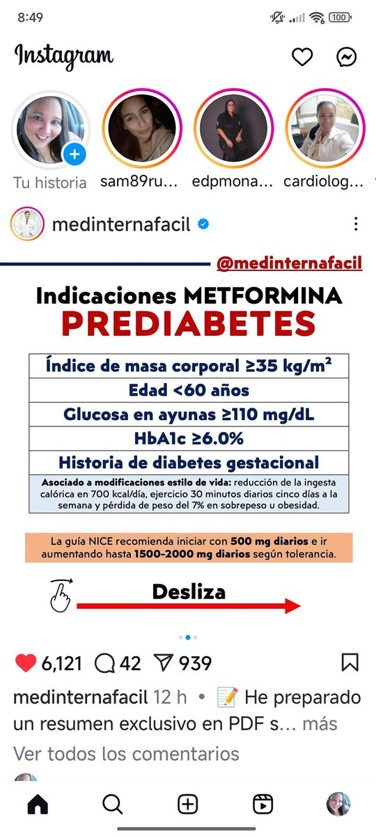 damicardio's tweet photo. Metformina. Cuando? Tips. https://t.co/wDdoNcXknK