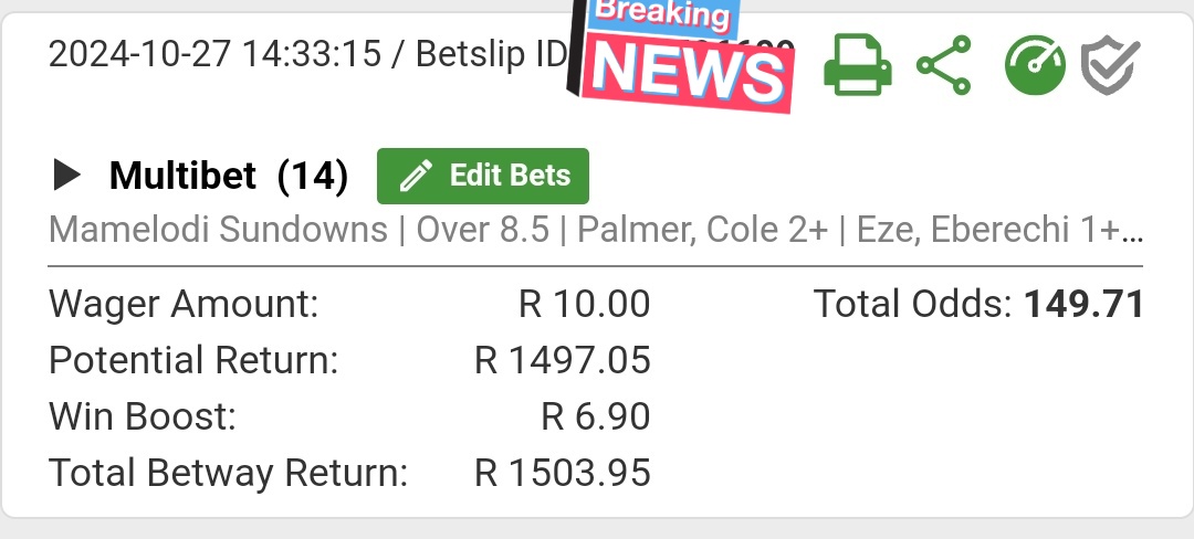 StilesTheFirst's tweet image. betway.co.za/bookabet/X81EA…