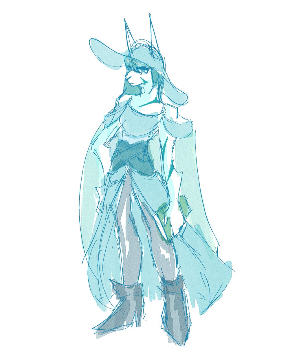 Meta380's tweet image. Redesign of an old OC