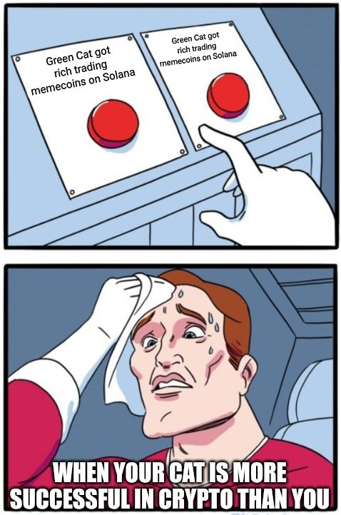 Cats and cryptos✨, it's your time we're back and we bring a lot of laughter and airdrops, this is your moment, the first surprise draw of a winner will be soon remember to leave your wallet and comment friends to have more chances to win😻💸
$GCAT🥇 100.000.000🏆
Good luck! 🍀