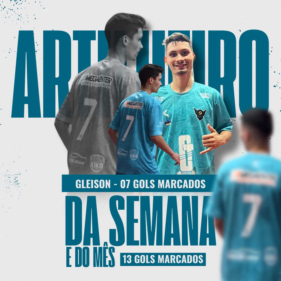 galacticostf's tweet photo. E no último racha do mês, temos um novo artilheiro da semana e DO MÊS! 

Gleison tem noite incrível e consegue marcar 7 gols durante a noite de ontem.

E aí, torcedor, esperavam por essa?! 

#GalácticosFC #omelhorquetatendo #futsal #futebol #quadra #bola #esporte #artilheiro https://t.co/dehYhLlkM4