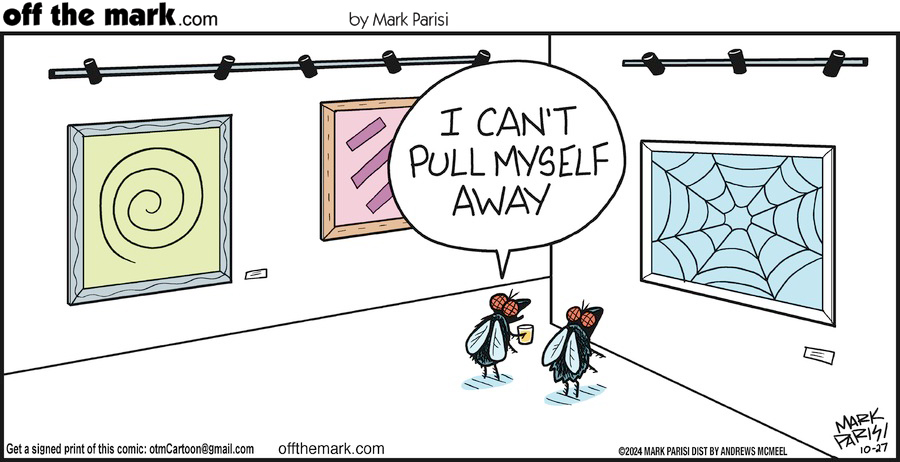 OffTheMarkComic's tweet image. All wrapped up in it 
#SundayFunday