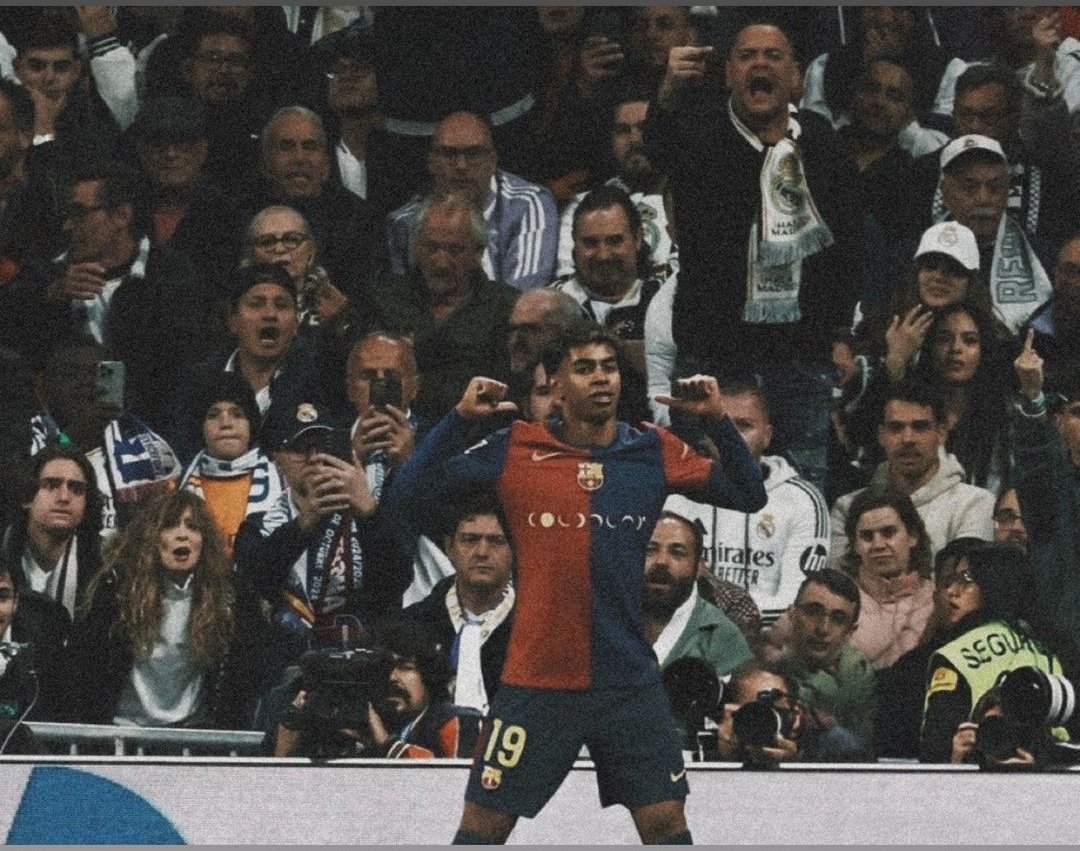 _chmurek's tweet photo. +1000 Aura 🗿 #FCBarcelona #ElClasico https://t.co/Qgnizte5Ul