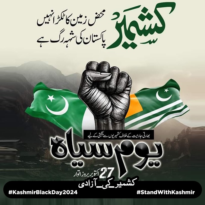 YaseenIrfanBaig's tweet photo. #KashmirBlackDay2024 https://t.co/3DqtZiroH8