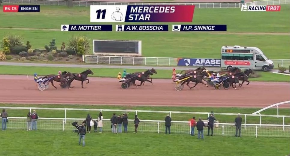 Mercedes Star incredibly courageous performance. Fought all the way to the end to win at Enghien.

Dutch trained. Owner is the <a href="/VictoriaparkVpw/">victoriaparkwolvega</a> race reporter 😎

Congratulations to all connections, this was a huge win 🏆 Might be the highlight of his career so far.