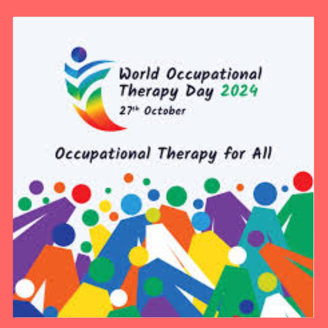 Hoy se celebrar el Día Mundial de la #TerapiaOcupacional con el lema TERAPIA OCUPACIONAL PARA TODAS/OS, un día creado por la Federación Mundial de Terapeutas Ocupacionales (WFOT) para reivindicar la contribución de esta profesión en la salud y el bienestar.

#WorldOTDay