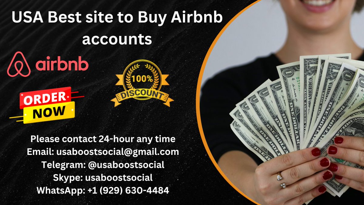 Buy Airbnb accounts
Please contact 24-hour any time
Email: usaboostsocial@gmail.com
Telegram: @usaboostsocial
Skype: usaboostsocial
WhatsApp: +1 (929) 630-4484
usaboostsocial.com/product/buy-ai…
#shorttermrental #LeBron #Lakers #Colorado #Obamas #Popovich #Tapper #Kings
