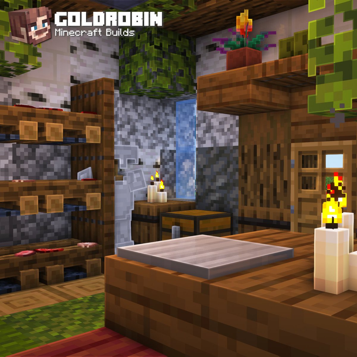 I built a Cozy Survival House in Minecraft! 🏡 What do you think