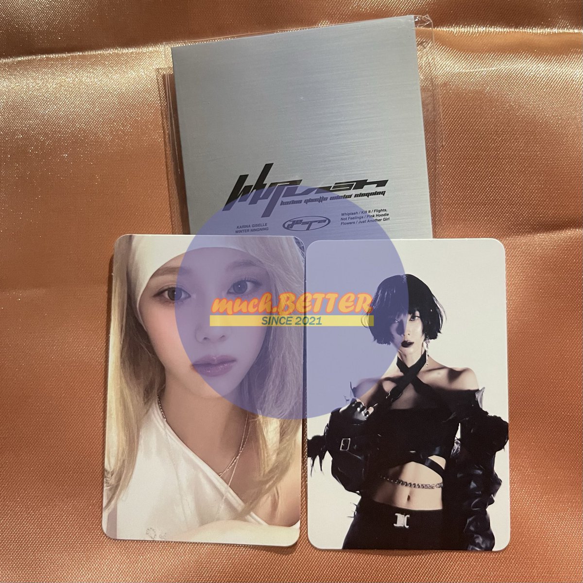 muchbetter212's tweet photo. [พร้อมส่ง/ส่งของได้ทุกวัน] aespa WEEK - #Whiplash_mood POP-UP MD - RANDOM TRADING CARD SET แบบแกะ 

https://t.co/NxylUKsonb

#ตลาดนัดaespa #ตลาดนัดเอสป้า https://t.co/2254uMeUmt