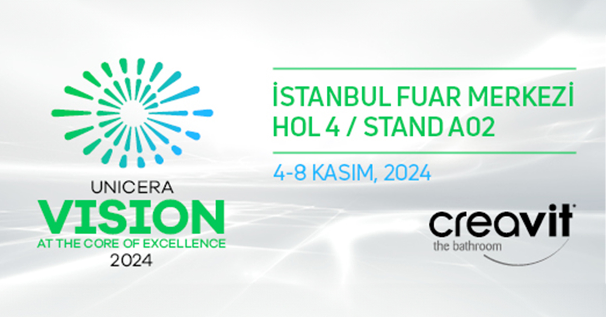 Unicera 2024'te Buluşuyoruz!
Sektörün en prestijli fuarlarından biri olan Unicera’da, yenilikçi tasarımlarımız ve estetik çözümlerimizle Hol 4 / A02 standında sizleri ağırlamaktan gurur duyuyoruz. Geleceğin banyo vizyonunu birlikte şekillendirmek için standımıza davetlisiniz.