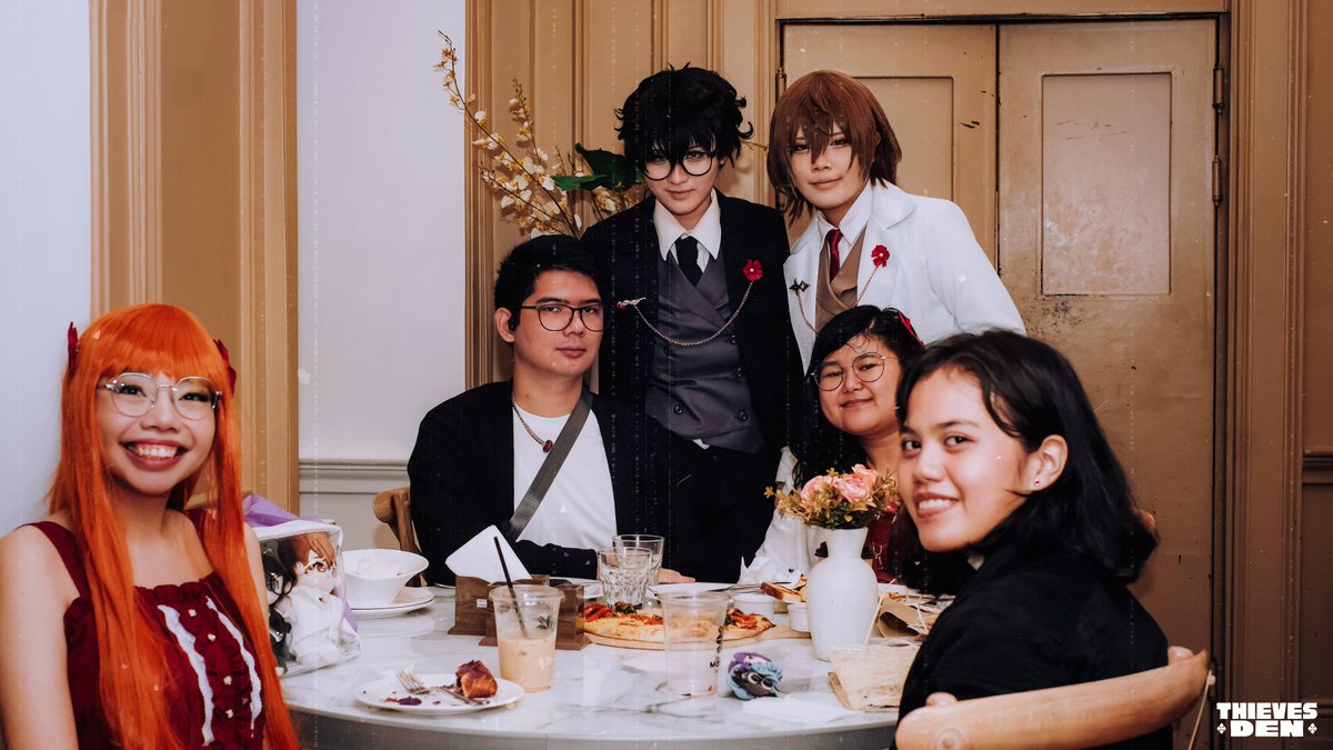 thethievesden's tweet photo. After the vows and rings were exchanged, Joker and Crow went from table to table, introducing themselves as two souls intertwined for the first time to all of their guests and loved ones! 💞

#CheckmateCSE #AkeshuakeCSE2024 https://t.co/NgaCS75Fv3