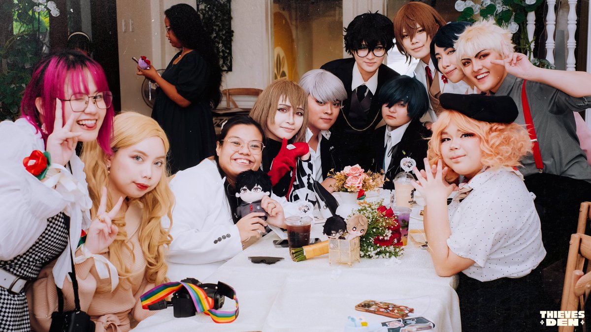 thethievesden's tweet photo. After the vows and rings were exchanged, Joker and Crow went from table to table, introducing themselves as two souls intertwined for the first time to all of their guests and loved ones! 💞

#CheckmateCSE #AkeshuakeCSE2024 https://t.co/NgaCS75Fv3