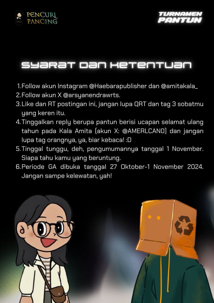 arsyanendra di PASARAMPOK tweet media