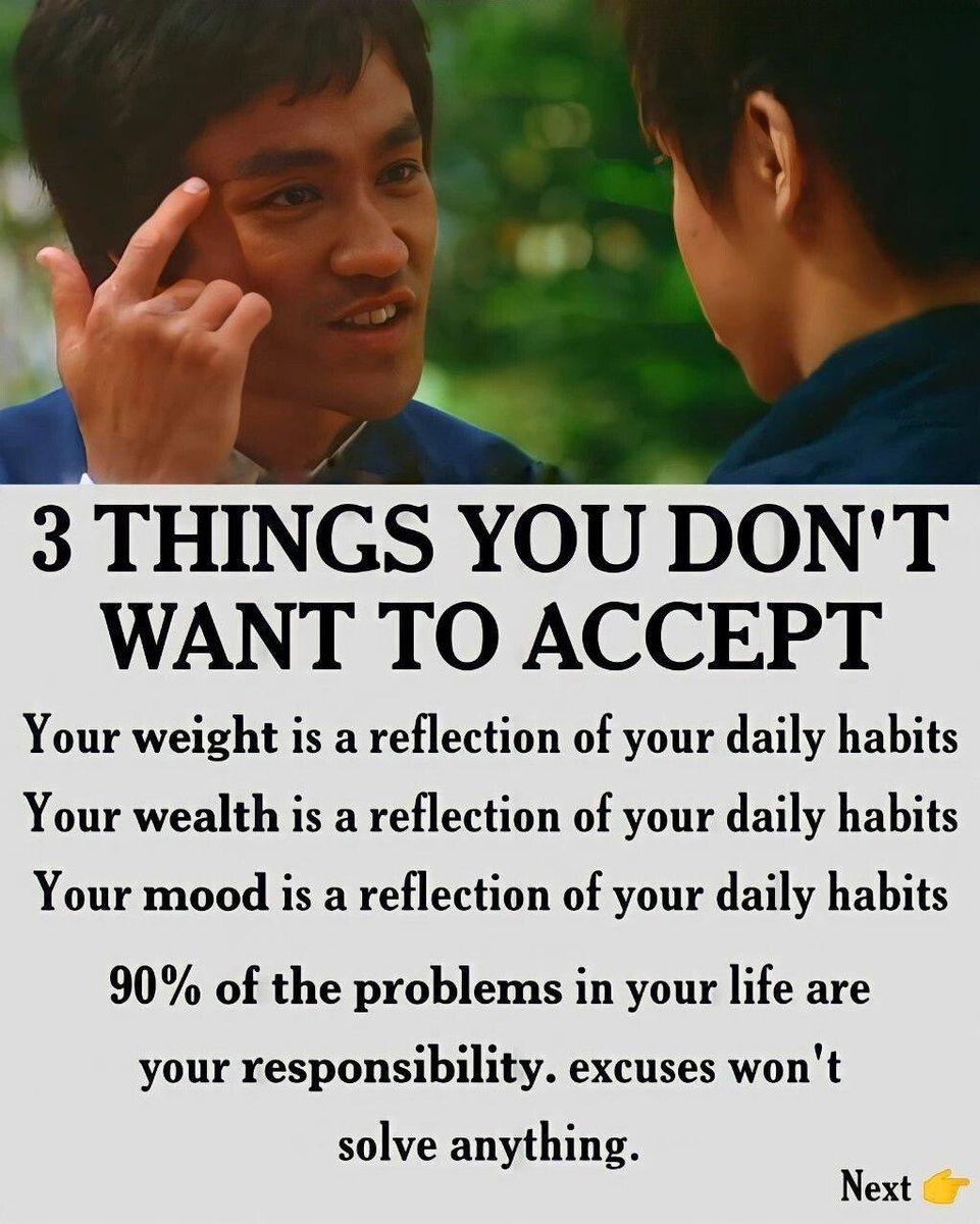 3 Things you don't want to accept:

- Thread -