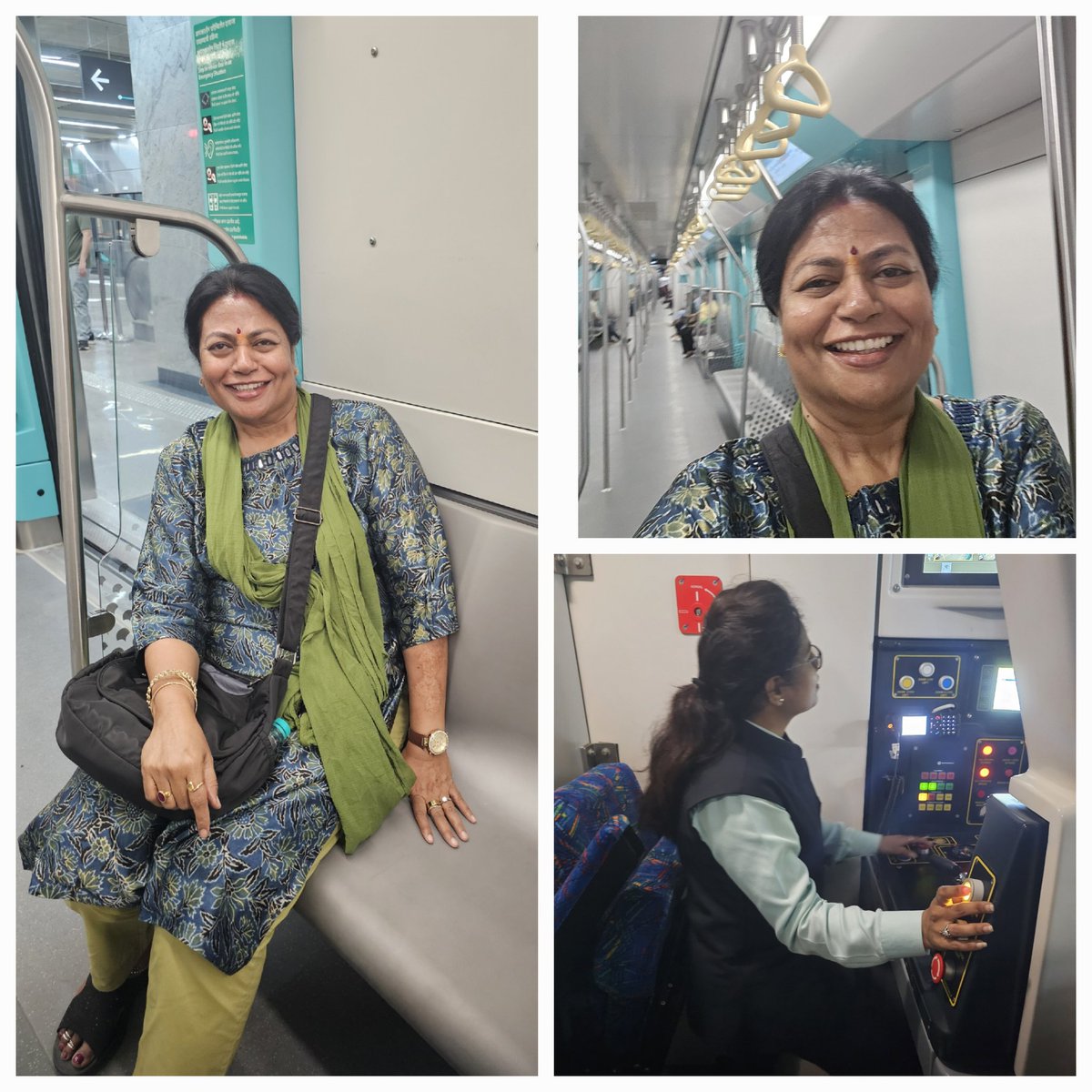 vimshine's tweet photo. Stepped into a new era of connectivity in Mumbai & travelled in style in the 1st underground metro from BKC to Aarey JVLR with #MetroWoman @AshwiniBhide & her team whose relentless dedication has transformed our city into a modern marvel
#ConnectingtheUnconnected MumbaiMetro https://t.co/IdlIaK2bC2