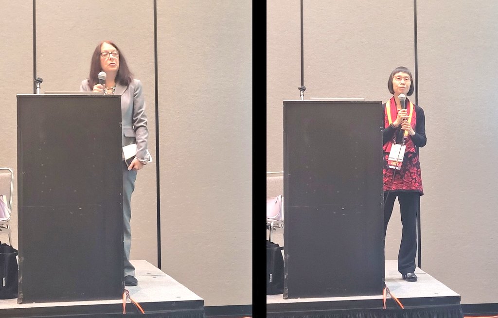 realsocialwork's tweet image. Great insight and guidance from @osucsw Dr. Yee and @SetonHall Dr. Apgar about research competency study result implications. I look forward to bringing this info at the next @TarletonState @TarletonSOCW department meeting. #ResearchIsFun #ResearchMatters #SocialWork #CSWE2024