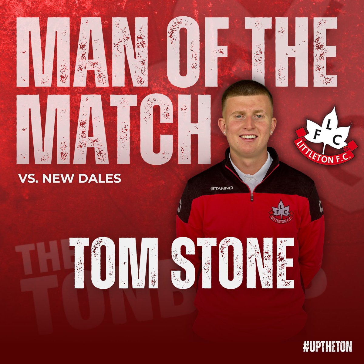 MOTM VS. NEW DALES!🏆

An unbelievable performance from Stoney yesterday between the sticks against a strong New Dales side to help us on our way in the <a href="/WorcsFA/">Worcestershire FA ⚽</a> County Cup, some very important saves and two penalty to send us on our way.👏🏼

#UpTheTon 🍁