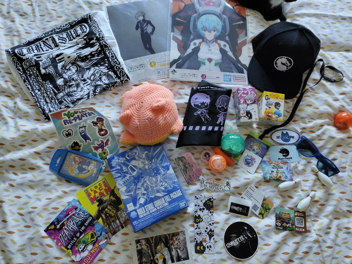 TheMeowtingz's tweet photo. Convention SWAG

#EGX2024 #MCMComicCon2024 #MCMComicCon https://t.co/Xug7DuZnmO