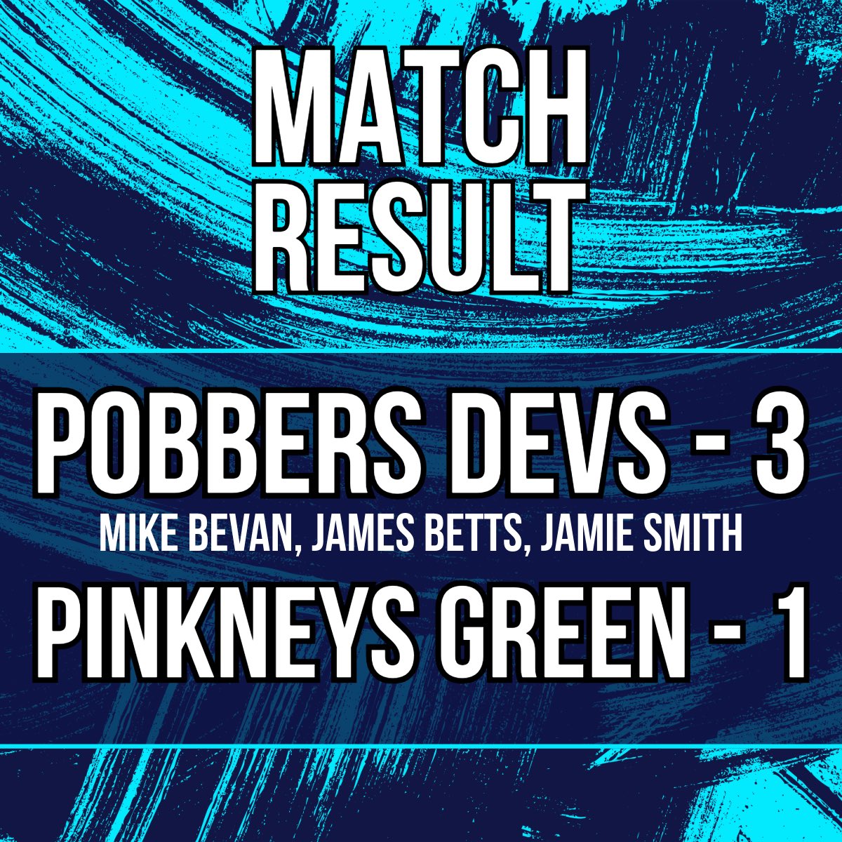 The devs also pick up a big win in the Tony Blay getting some revenge against a familiar side 

A solid performance across the pitch with one slip up allowing them a goal 

The cup runs continue and the devs momentum keeps on going