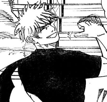 dailygojo_'s tweet photo. gojo smiling in every universe https://t.co/t48uxPGyy4