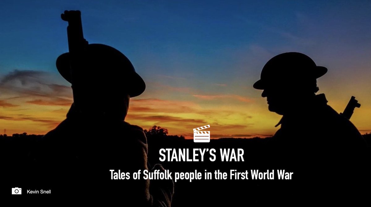 Stanley’s War next screens on Sunday 10th November 4PM, alongside We Fought Them in Gunboats, at the Palace Cinema Felixstowe. 

This Suffolk double bill has sold out rapidly last 3 occasions so please book your tickets
#StanleysWar #Film #Documentary #FWW #WW1 #Suffolk 🎬🎥🎦🍿