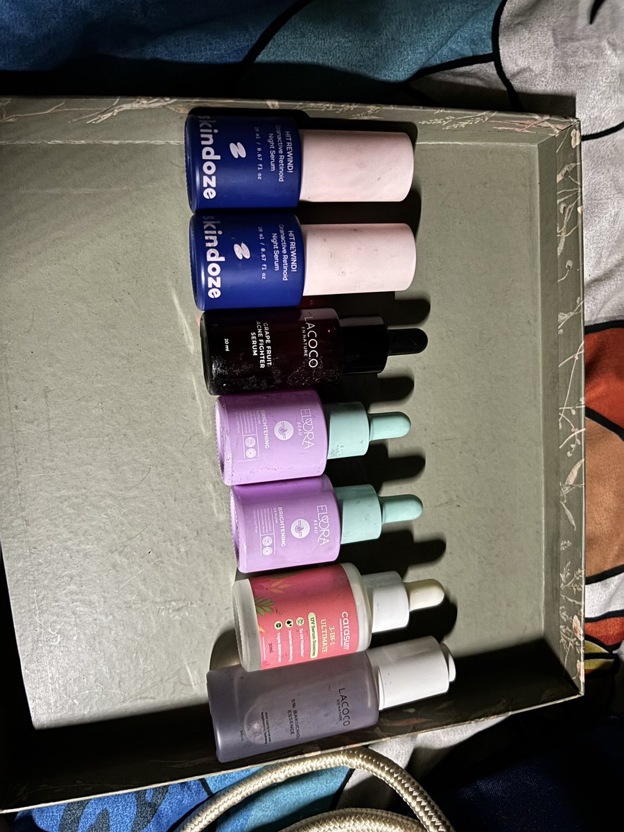 lovedbyl1ls's tweet photo. - skindoze granactive retinoid night serum (20ml)
- elora brightening serum (20ml)
- lacoco grape fruit acne fighter serum (20ml)
- carasun 3in1 ultimate serum (30ml)
- lacoco bakuchiol serum (30ml)

link : https://t.co/FMFZi4HgFQ https://t.co/PqDVWtF4dk