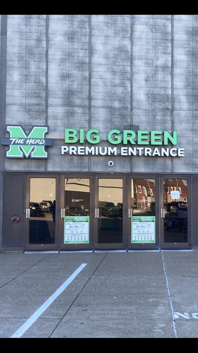 Welcome back to the Cam <a href="/HerdWBB/">Marshall Women's Basketball</a> <a href="/Herd_MBB/">Marshall Men's Basketball</a>! Fans First doubleheader starts at 4pm this afternoon, see you there!