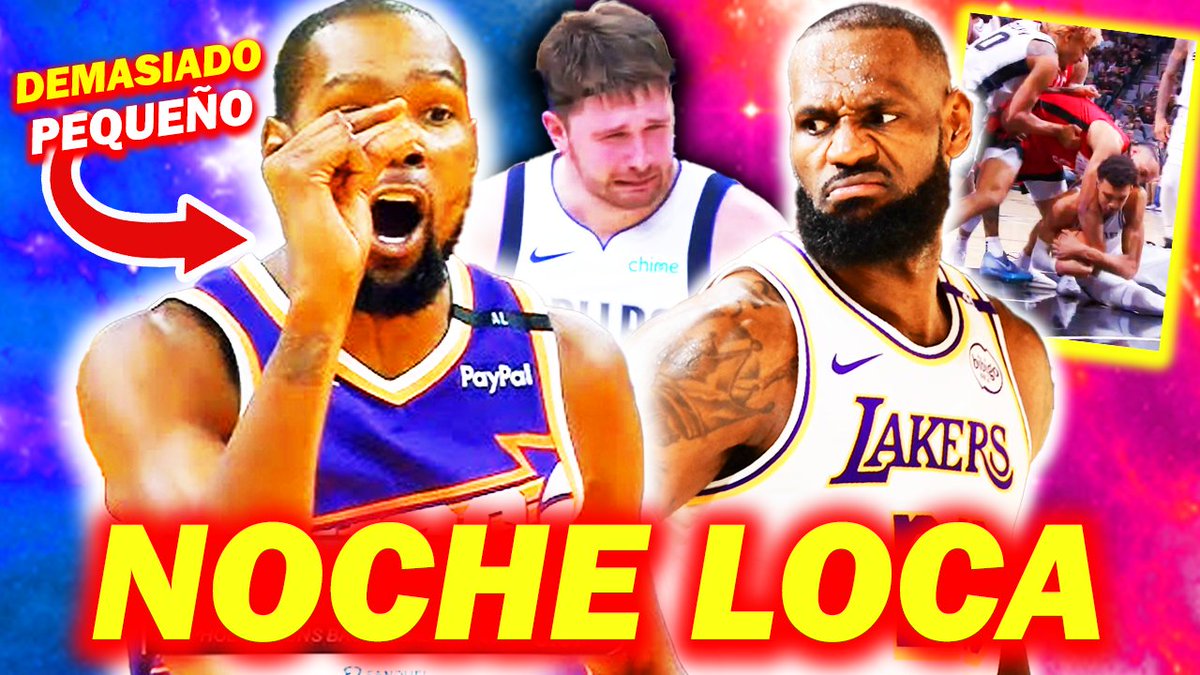 demas6Basket's tweet photo. · NOCHE MUY LOCA EN LA NBA
· DURANT SE BURLA DE DONCIC
· LAKERS A POR EL ANILLO Y OJO LEBRON
· TODA LA ÚLTIMA HORA🔥

https://t.co/ITmDuffdgL

❤️🔄lo agradezco mucho https://t.co/O7hgOKiGld