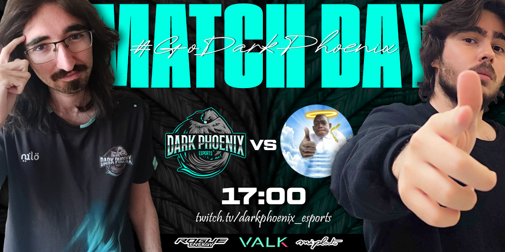 🔥 MATCH DAY 🔥

¡Hoy jugamos por primera vez los cuartos de final de una parada de <a href="/SomosLaTormenta/">Circuito Tormenta</a> !

🗓️27/10
⏰17:00
⚔️ #RIPMAMBERROI
📺twitch.tv/darkphoenix_es…
🎙️ <a href="/SrPukas/">Pukas</a> 

#GoDarkPhoenix #eSports #LeagueofLegends 
#SomosLaTormenta #CircuitoTormenta #EsportsSeriesMadrid