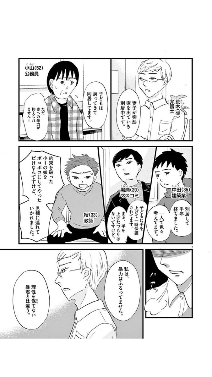 暴力をする男たち
2/6
 #漫画が読めるハッシュタグ 