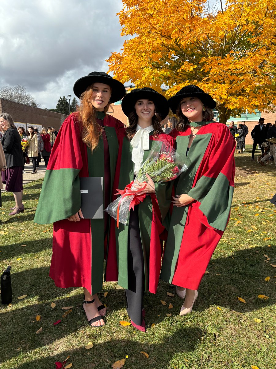 UWaterloo English (@uw_english) on Twitter photo Special congratulations to our <a href="/uw_english/">UWaterloo English</a>
PhD graduates! Shannon Lodoen, Alexi Orchard, Lara El Mekaui (all pictured here), and Elianne El-Amyouni. Special congratulations to our <a href="/uw_english/">UWaterloo English</a>
PhD graduates! Shannon Lodoen, Alexi Orchard, Lara El Mekaui (all pictured here), and Elianne El-Amyouni.