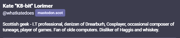 Kate 'Too Many Synths' Lorimer tweet media