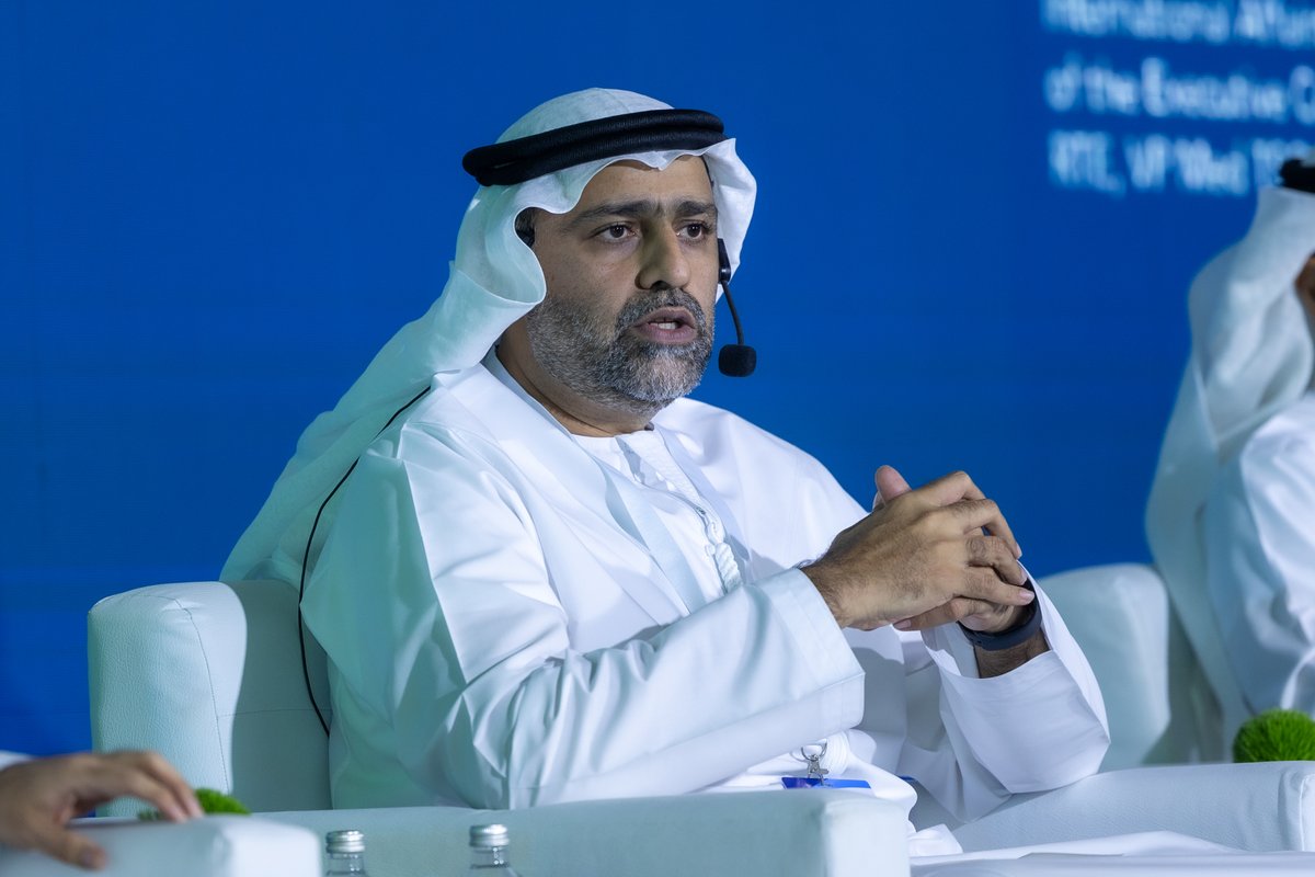 gccia's tweet photo. H.E. Dr. Afif Al Yafei, CEO, TRANSCO, UAE, shares the UAEβs approach to creating a resilient grid that can meet the demands of a net-zero future. #GCCIA #EPRI #NetZero #GridOptimization https://t.co/sVqptqgT7f