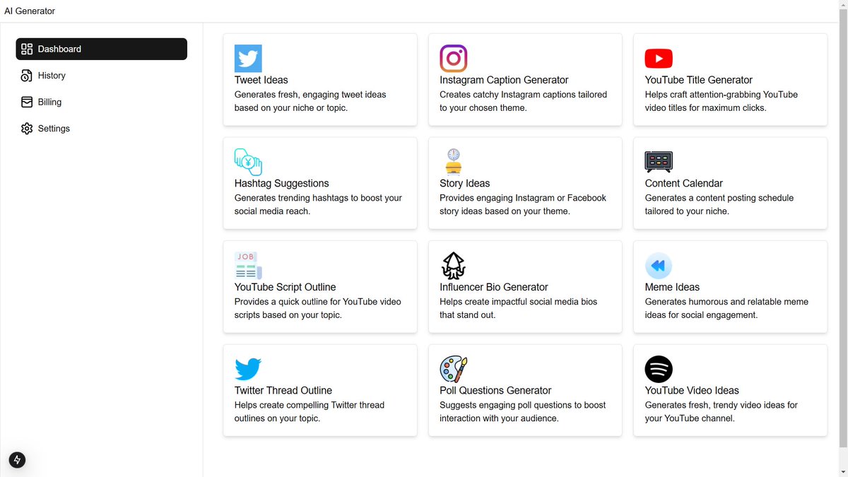 TadalaUI's tweet image. Working on my Second Saas Startup

- Boost your engagement
-Monitor your Social Media
-Automatically post
-&quot;Borrow&quot; ideas from your competitors