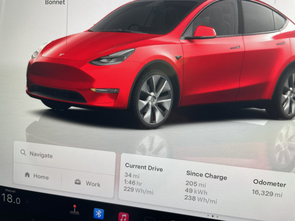 NganVincent's tweet photo. 2022 model Y, 75kWh battery can run 315miles, 95% of EPA.  Really amazing , thanks Tesla team @Tesla @elonmusk https://t.co/tN0kDEu8ww