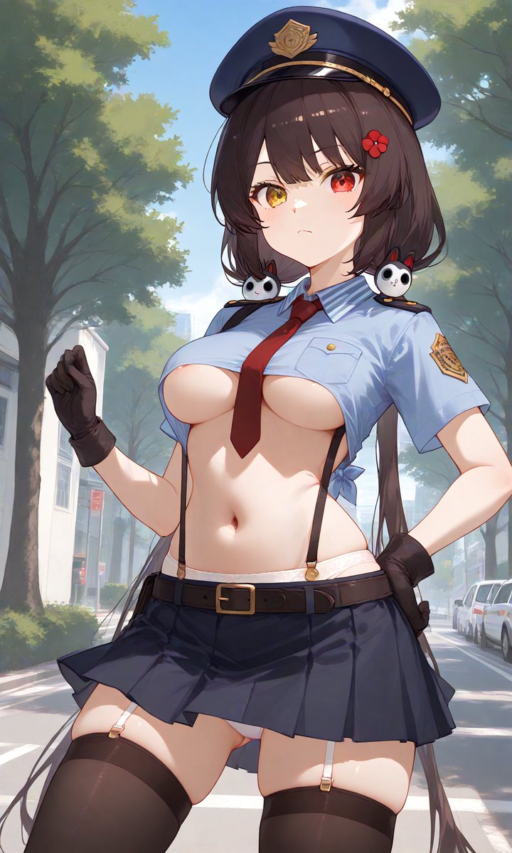 Shin_Aiart_'s tweet photo. 【リクエスト】
にじさんじの戌亥とこさん🍹(ミニスカ警察) https://t.co/9PHBmNR2cX