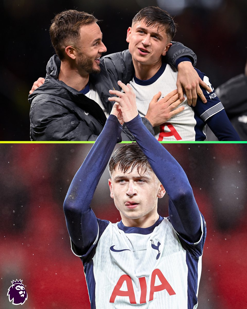 Thursday: Likened to Neymar by James Maddison
Sunday: Becomes Spurs' youngest Premier League starter in 31 years

What a few days for 17-year-old Mikey Moore 💫