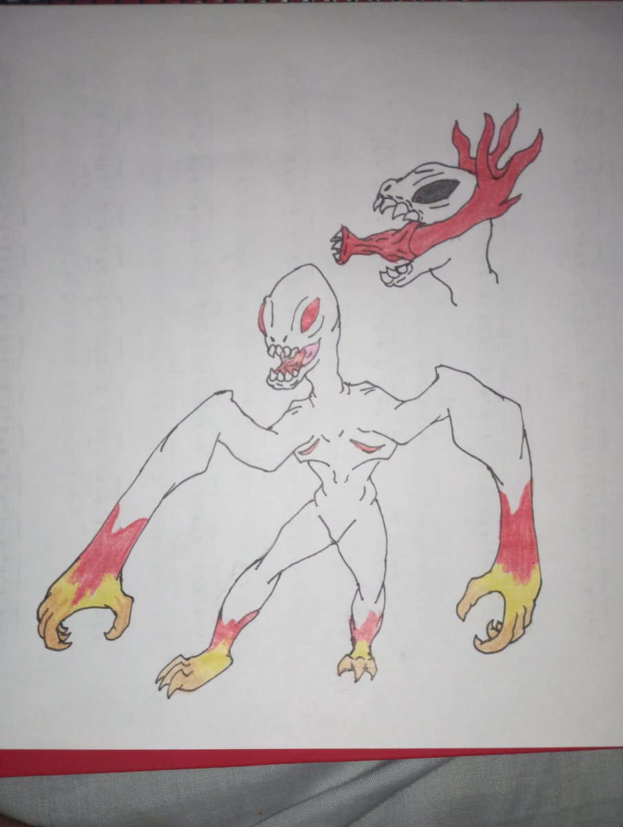 JuanAnd83696834's tweet photo. Espero te guste @AlejandroE8349
Un wendigo que hice, decidí mezclar los 2 conceptos y hacerlo más monstruoso
#dibujo
#tradicional
#wendigo
#criptido https://t.co/l9yATC4BpJ