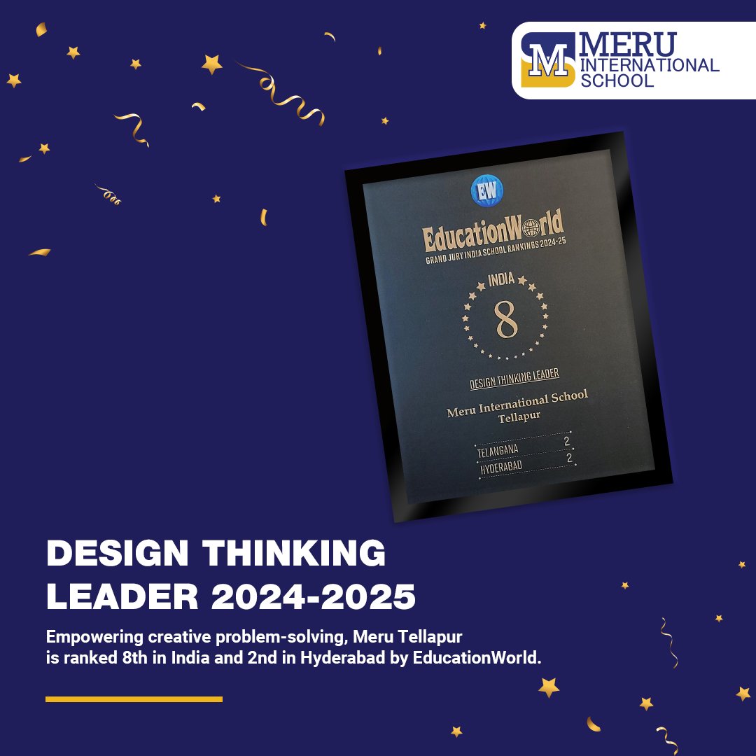 meru_school's tweet photo. Celebrating excellence! Meru has been honored with prestigious awards for our commitment to quality education and student success. Each accolade reflects our dedication to nurturing bright futures and setting new standards in learning.

#Meru #MeruInternationalSchool https://t.co/3rh27ecwVS